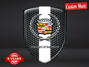 Cadillac Decal Silicone Limitata Alta Gamma Adesivo Cupola